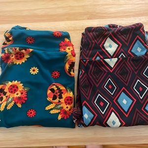 LuLaRoe OS Halloween leggings
